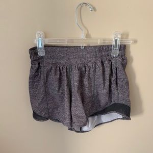 grey lululemon hotty hot shorts
